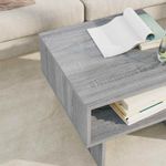 Casa si Gradina - Mobilier - Mese si birouri - Masute de cafea - Masa de cafea Gri Sonoma 48 x 46 x 35 cm Lemn compozit - Infinity.ro