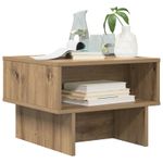 Casa si Gradina - Mobilier - Mese si birouri - Masute de cafea - Masa de cafea Stejar Artizanal 48 x 46 x 35 cm Lemn compozit - Infinity.ro