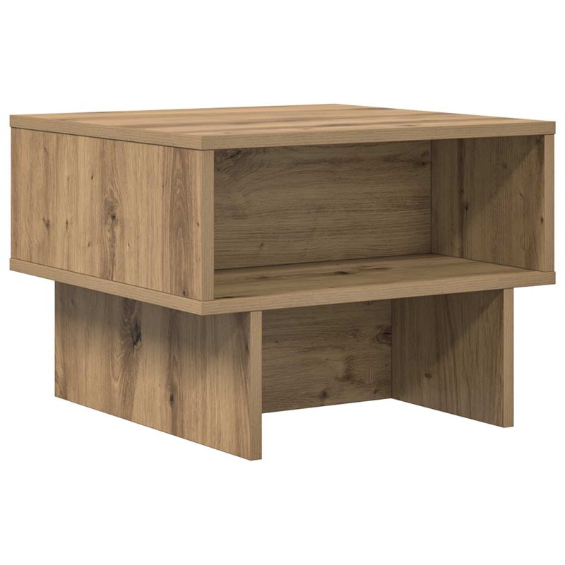 Casa si Gradina - Mobilier - Mese si birouri - Masute de cafea - Masa de cafea Stejar Artizanal 48 x 46 x 35 cm Lemn compozit - Infinity.ro