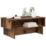 Casa si Gradina - Mobilier - Mese si birouri - Masute de cafea - Masa de cafea Lemn vechi 80 x 46 x 35 cm Lemn compozit - Infinity.ro