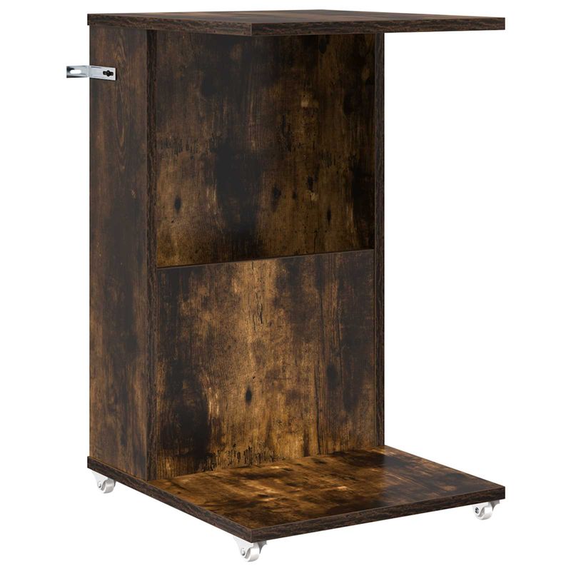Casa si Gradina - Mobilier - Mese si birouri - Mese living - Masa laterala Stejar fumuriu 40 x 35 x 60 cm Lemn compozit - Infinity.ro