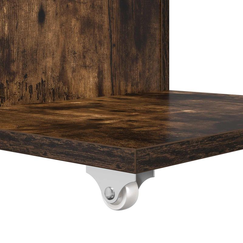Casa si Gradina - Mobilier - Mese si birouri - Mese living - Masa laterala Stejar fumuriu 40 x 35 x 60 cm Lemn compozit - Infinity.ro
