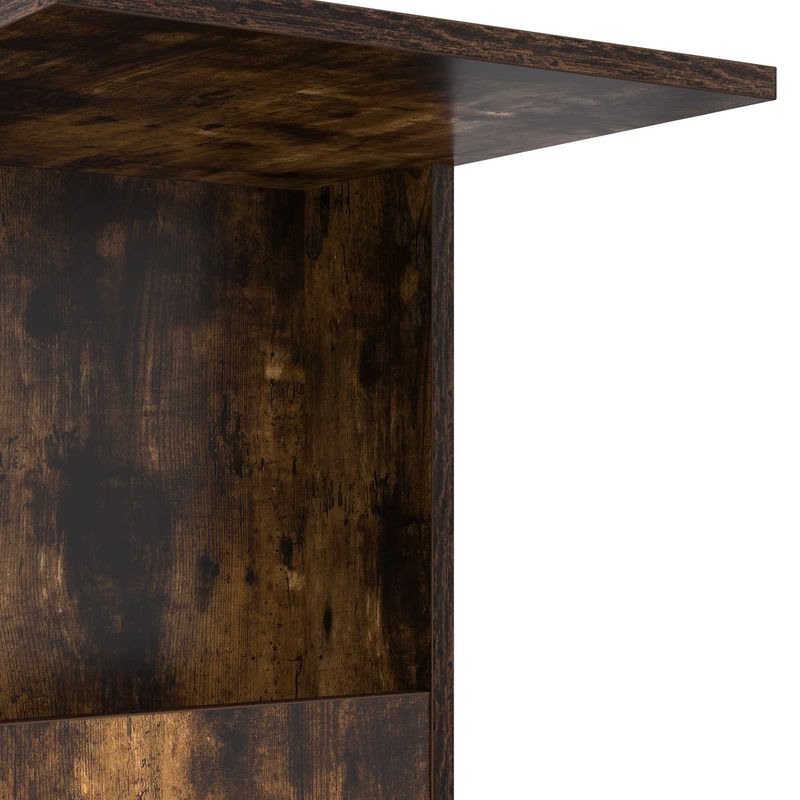 Casa si Gradina - Mobilier - Mese si birouri - Mese living - Masa laterala Stejar fumuriu 40 x 35 x 60 cm Lemn compozit - Infinity.ro