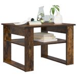 Casa si Gradina - Mobilier - Mese si birouri - Masute de cafea - Masa de cafea Stejar fumuriu 64 x 54 x 44 cm Lemn compozit - Infinity.ro