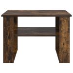 Casa si Gradina - Mobilier - Mese si birouri - Masute de cafea - Masa de cafea Stejar fumuriu 64 x 54 x 44 cm Lemn compozit - Infinity.ro