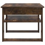 Casa si Gradina - Mobilier - Mese si birouri - Masute de cafea - Masa de cafea Stejar fumuriu 64 x 54 x 44 cm Lemn compozit - Infinity.ro