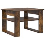 Casa si Gradina - Mobilier - Mese si birouri - Masute de cafea - Masa de cafea Stejar fumuriu 64 x 54 x 44 cm Lemn compozit - Infinity.ro