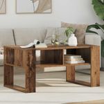 Casa si Gradina - Mobilier - Mese si birouri - Masute de cafea - Masa de cafea Lemn vechi 92 x 53 x 45 cm Lemn compozit - Infinity.ro