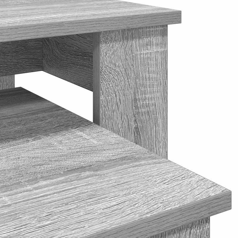 Casa si Gradina - Mobilier - Mese si birouri - Masute de cafea - Set de masute de cafea 2 pcs Gri Sonoma Lemn compozit - Infinity.ro