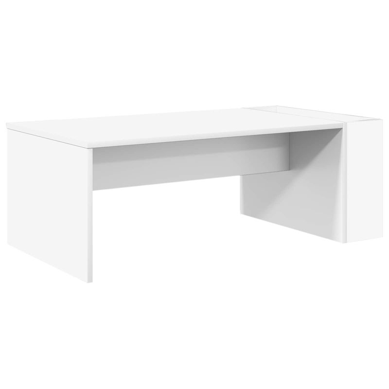 Casa si Gradina - Mobilier - Mese si birouri - Masute de cafea - Masa de cafea Alb 95 x 50 x 34 cm Lemn compozit - Infinity.ro