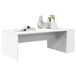 Casa si Gradina - Mobilier - Mese si birouri - Masute de cafea - Masa de cafea Alb 95 x 50 x 34 cm Lemn compozit - Infinity.ro
