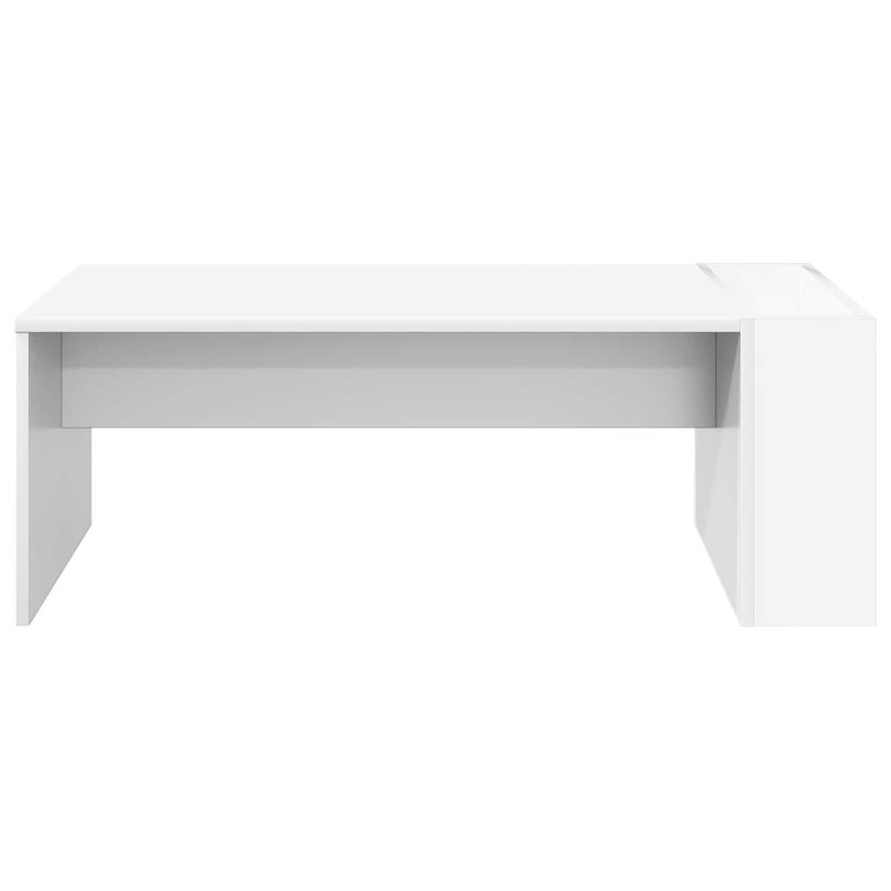 Casa si Gradina - Mobilier - Mese si birouri - Masute de cafea - Masa de cafea Alb 95 x 50 x 34 cm Lemn compozit - Infinity.ro