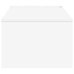 Casa si Gradina - Mobilier - Mese si birouri - Masute de cafea - Masa de cafea Alb 95 x 50 x 34 cm Lemn compozit - Infinity.ro