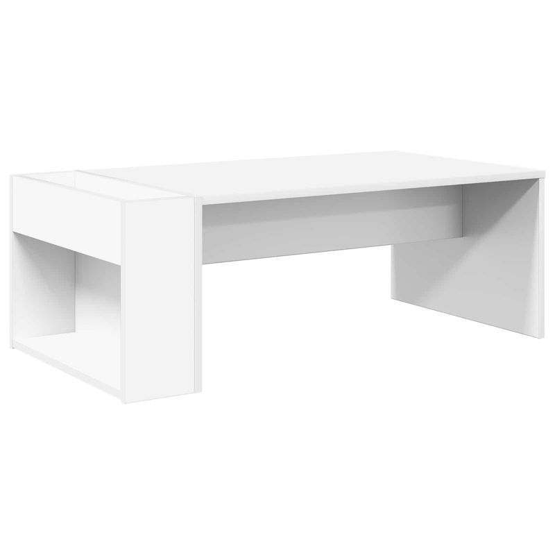 Casa si Gradina - Mobilier - Mese si birouri - Masute de cafea - Masa de cafea Alb 95 x 50 x 34 cm Lemn compozit - Infinity.ro