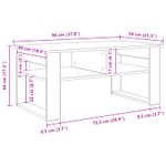 Casa si Gradina - Mobilier - Mese si birouri - Masute de cafea - Masa de cafea Stejar Artizanal 96 x 54 x 44 cm Lemn compozit - Infinity.ro