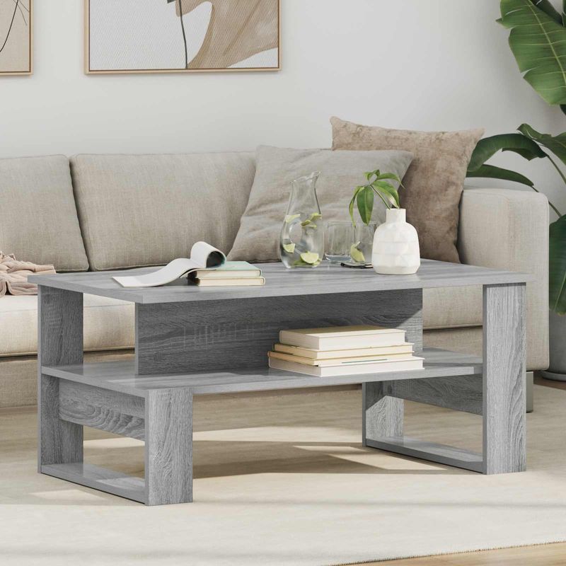 Casa si Gradina - Mobilier - Mese si birouri - Masute de cafea - Masa de cafea Gri Sonoma 90 x 50 x 40 cm Lemn compozit - Infinity.ro