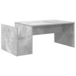 Casa si Gradina - Mobilier - Mese si birouri - Masute de cafea - Masa de cafea Gri din beton 90 x 45 x 35 cm Lemn compozit - Infinity.ro