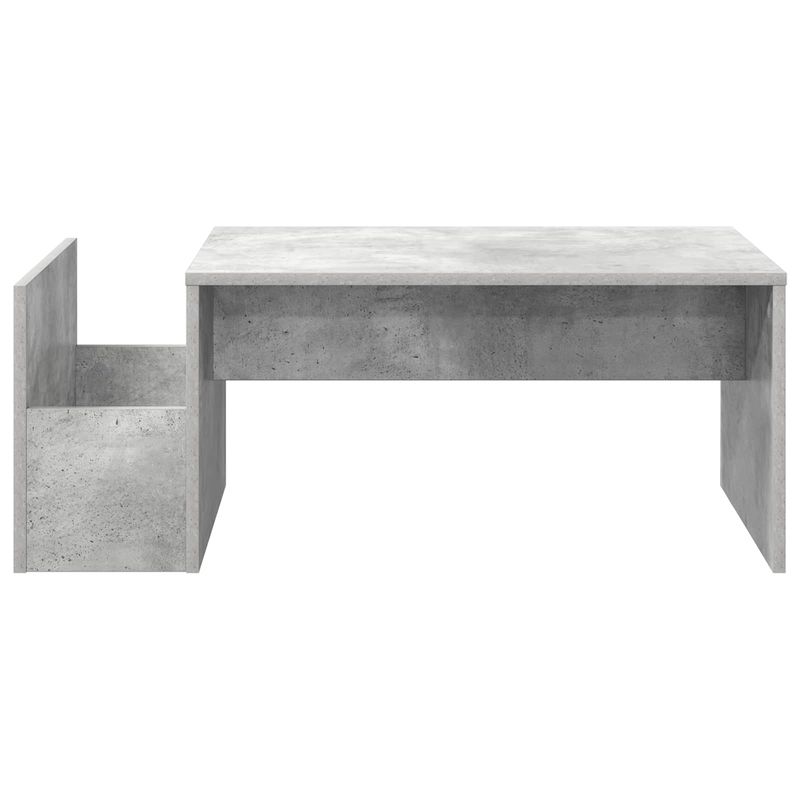 Casa si Gradina - Mobilier - Mese si birouri - Masute de cafea - Masa de cafea Gri din beton 90 x 45 x 35 cm Lemn compozit - Infinity.ro