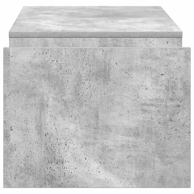 Casa si Gradina - Mobilier - Mese si birouri - Masute de cafea - Masa de cafea Gri din beton 90 x 45 x 35 cm Lemn compozit - Infinity.ro