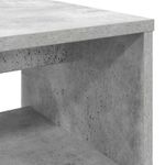 Casa si Gradina - Mobilier - Comode si corpuri - Comode - Cabinet TV Gri din beton 80 x 35 x 40 cm Lemn compozit - Infinity.ro