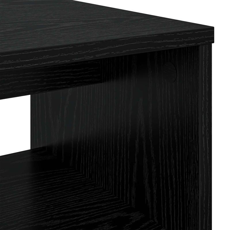 Casa si Gradina - Mobilier - Comode si corpuri - Comode - Cabinet TV Stejar Negru 60 x 35 x 40 cm Lemn compozit - Infinity.ro