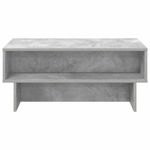 Casa si Gradina - Mobilier - Mese si birouri - Masute de cafea - Masa de cafea Gri din beton 80 x 46 x 35 cm Lemn compozit - Infinity.ro