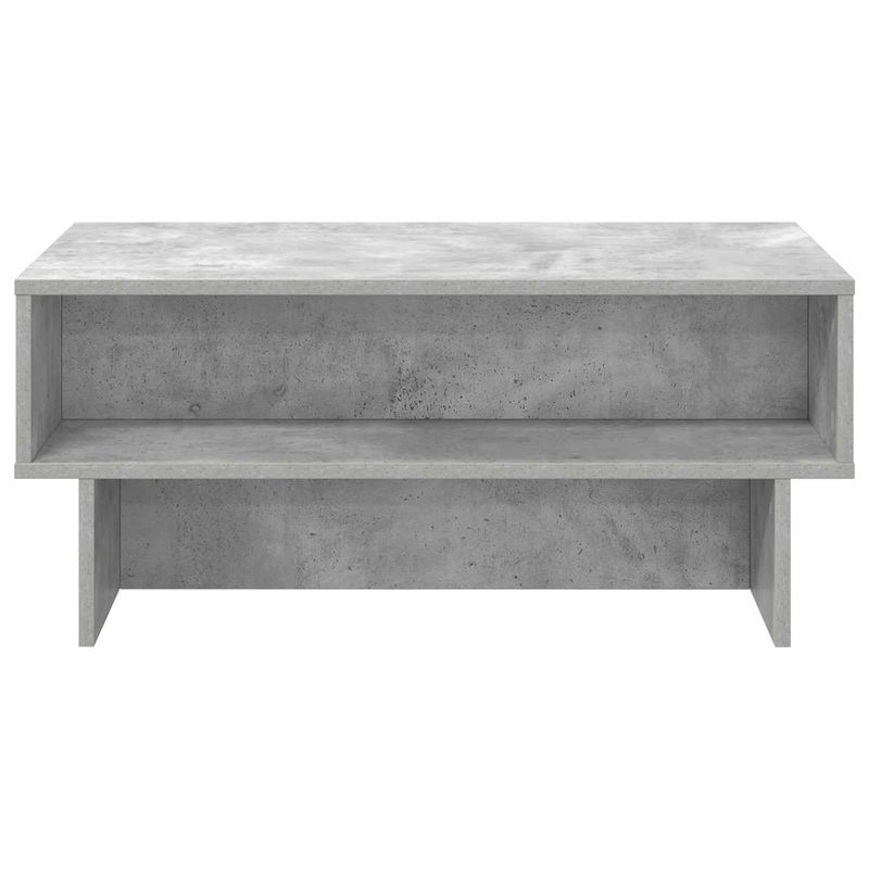 Casa si Gradina - Mobilier - Mese si birouri - Masute de cafea - Masa de cafea Gri din beton 80 x 46 x 35 cm Lemn compozit - Infinity.ro