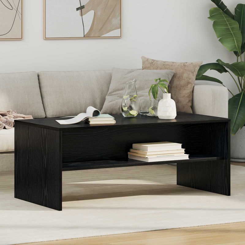 Casa si Gradina - Mobilier - Mese si birouri - Masute de cafea - Masa de cafea Stejar Negru 100 x 50 x 40 cm Lemn compozit - Infinity.ro