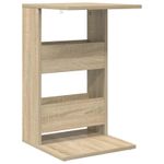 Casa si Gradina - Mobilier - Mese si birouri - Mese living - Masa laterala Stejar Sonoma 40 x 35 x 60,5 cm Lemn compozit - Infinity.ro