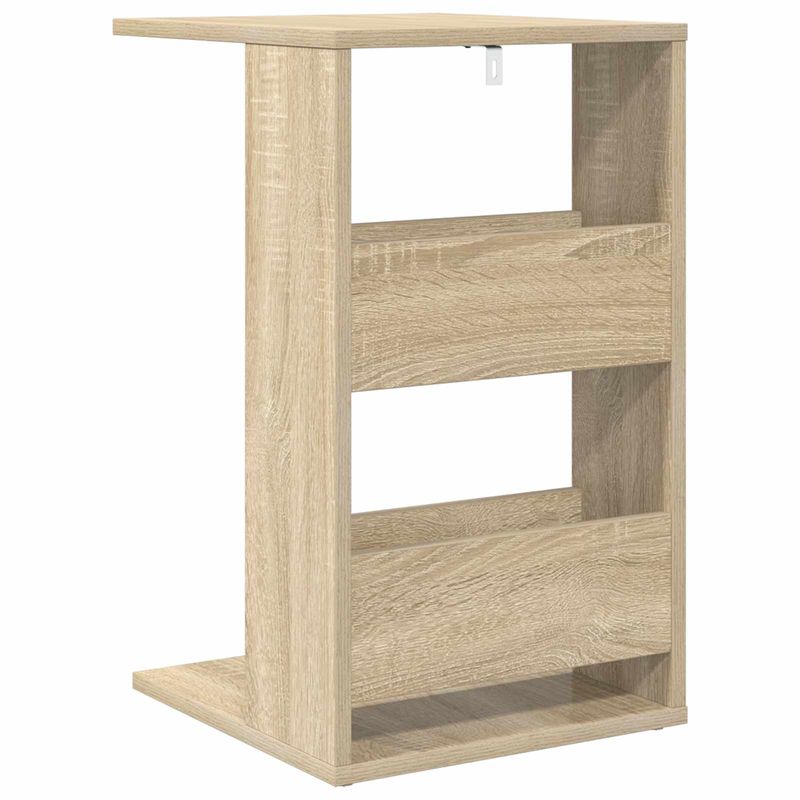 Casa si Gradina - Mobilier - Mese si birouri - Mese living - Masa laterala Stejar Sonoma 40 x 35 x 60,5 cm Lemn compozit - Infinity.ro