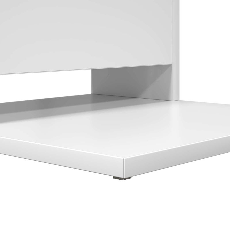 Casa si Gradina - Mobilier - Mese si birouri - Mese living - Masa laterala Alb 40 x 35 x 60,5 cm Lemn compozit - Infinity.ro