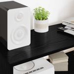 Casa si Gradina - Mobilier - Comode si corpuri - Comode - Cabinet TV Stejar Negru 100 x 30 x 40 cm Lemn compozit - Infinity.ro