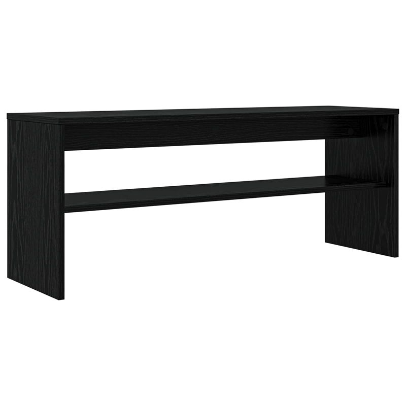 Casa si Gradina - Mobilier - Comode si corpuri - Comode - Cabinet TV Stejar Negru 100 x 30 x 40 cm Lemn compozit - Infinity.ro