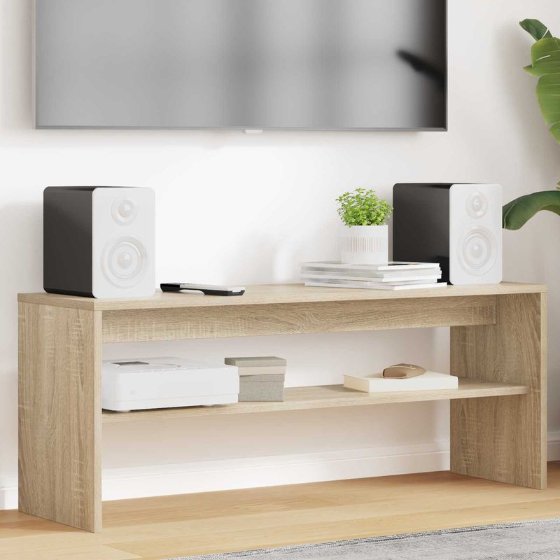 Casa si Gradina - Mobilier - Comode si corpuri - Comode - Cabinet TV Stejar Sonoma 100 x 30 x 40 cm Lemn compozit - Infinity.ro