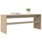 Casa si Gradina - Mobilier - Comode si corpuri - Comode - Cabinet TV Stejar Sonoma 100 x 30 x 40 cm Lemn compozit - Infinity.ro