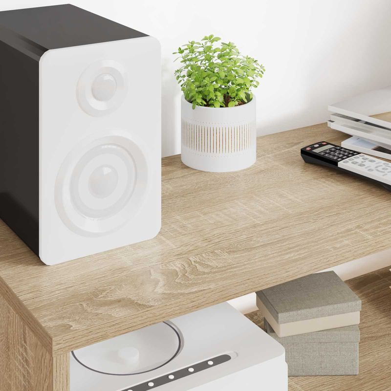 Casa si Gradina - Mobilier - Comode si corpuri - Comode - Cabinet TV Stejar Sonoma 100 x 30 x 40 cm Lemn compozit - Infinity.ro