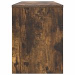 Casa si Gradina - Mobilier - Comode si corpuri - Comode - Cabinet TV Stejar fumuriu 100 x 30 x 40 cm Lemn compozit - Infinity.ro
