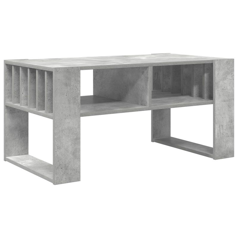 Casa si Gradina - Mobilier - Mese si birouri - Masute de cafea - Masa de cafea Gri din beton 92 x 49,5 x 45 cm Lemn compozit - Infinity.ro