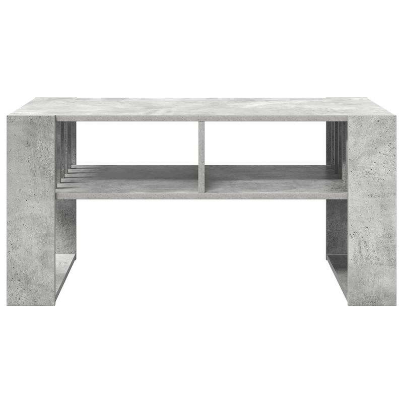 Casa si Gradina - Mobilier - Mese si birouri - Masute de cafea - Masa de cafea Gri din beton 92 x 49,5 x 45 cm Lemn compozit - Infinity.ro