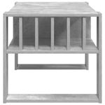 Casa si Gradina - Mobilier - Mese si birouri - Masute de cafea - Masa de cafea Gri din beton 92 x 49,5 x 45 cm Lemn compozit - Infinity.ro