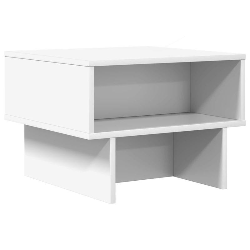 Casa si Gradina - Mobilier - Mese si birouri - Masute de cafea - Masa de cafea Alb 48 x 46 x 35 cm Lemn compozit - Infinity.ro