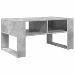 Casa si Gradina - Mobilier - Mese si birouri - Masute de cafea - Masa de cafea Gri din beton 92 x 53 x 45 cm Lemn compozit - Infinity.ro