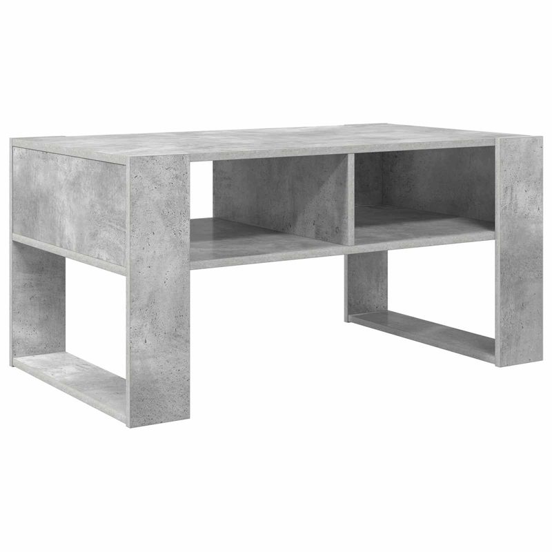 Casa si Gradina - Mobilier - Mese si birouri - Masute de cafea - Masa de cafea Gri din beton 92 x 53 x 45 cm Lemn compozit - Infinity.ro