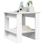 Casa si Gradina - Mobilier - Mese si birouri - Masute de cafea - Masa de cafea Alb 51 x 50 x 50 cm Lemn compozit - Infinity.ro
