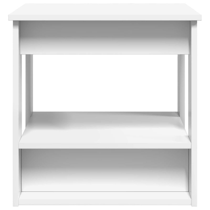 Casa si Gradina - Mobilier - Mese si birouri - Masute de cafea - Masa de cafea Alb 51 x 50 x 50 cm Lemn compozit - Infinity.ro