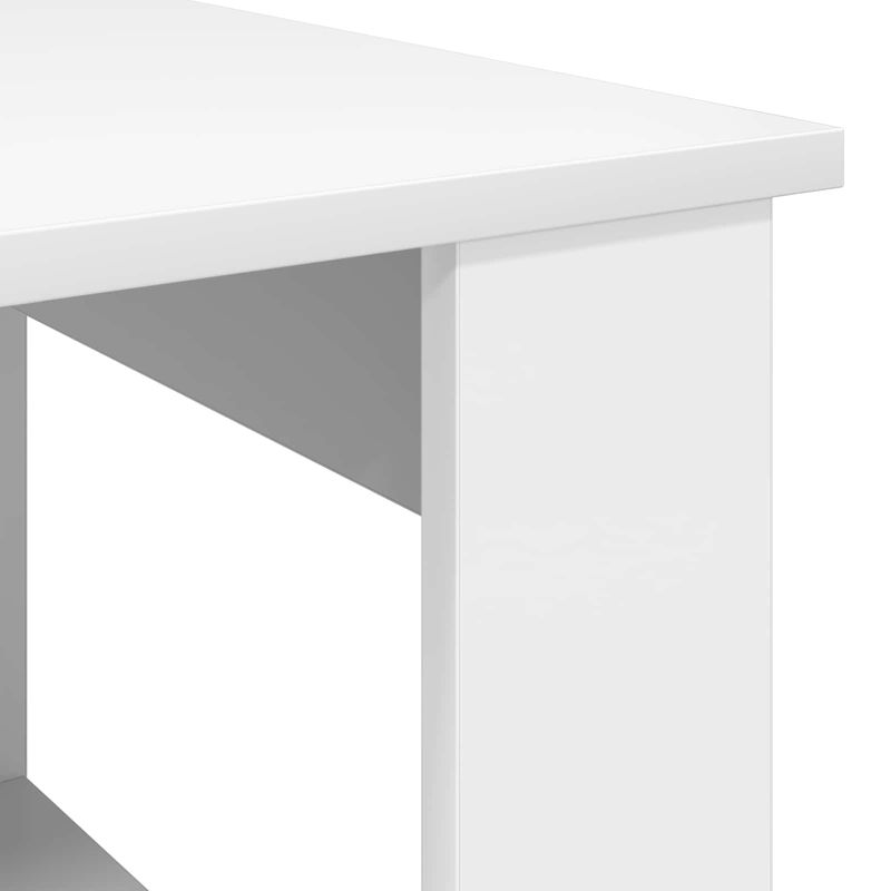 Casa si Gradina - Mobilier - Mese si birouri - Masute de cafea - Masa de cafea Alb 51 x 50 x 50 cm Lemn compozit - Infinity.ro
