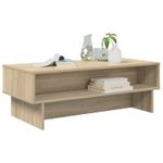 Casa si Gradina - Mobilier - Mese si birouri - Masute de cafea - Masa de cafea Stejar Sonoma 100 x 46 x 35 cm Lemn compozit - Infinity.ro