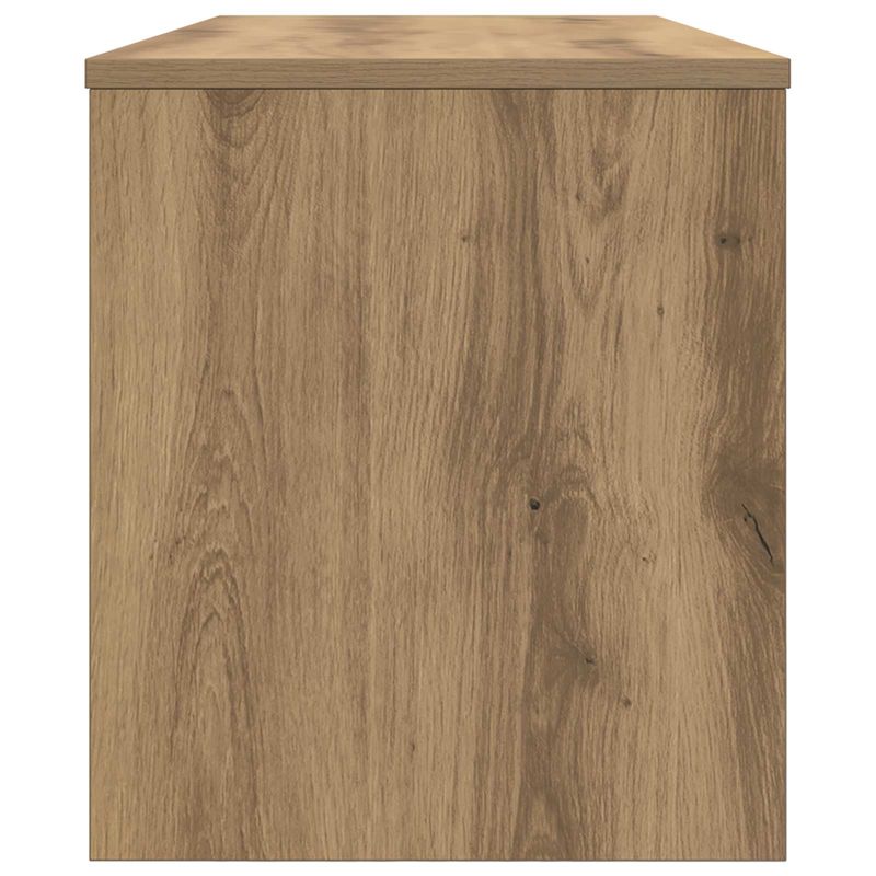 Casa si Gradina - Mobilier - Comode si corpuri - Comode - Cabinet TV Stejar Artizanal 100 x 35 x 40 cm Lemn compozit - Infinity.ro