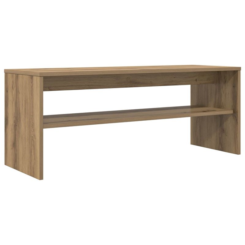 Casa si Gradina - Mobilier - Comode si corpuri - Comode - Cabinet TV Stejar Artizanal 100 x 35 x 40 cm Lemn compozit - Infinity.ro