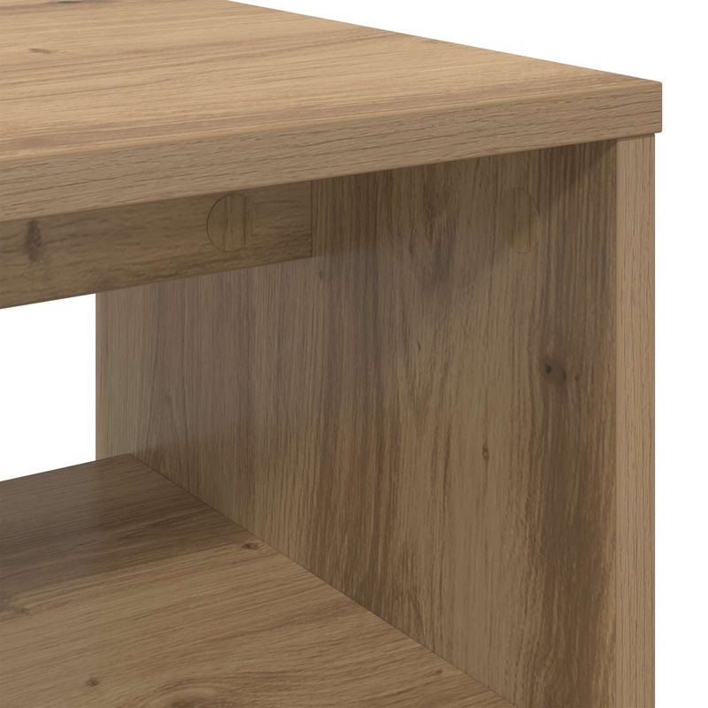 Casa si Gradina - Mobilier - Comode si corpuri - Comode - Cabinet TV Stejar Artizanal 100 x 35 x 40 cm Lemn compozit - Infinity.ro